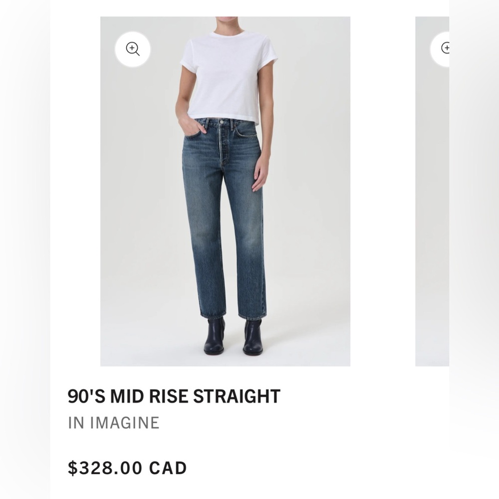 Agolde 90's Jean Mid Ride Loose Fit